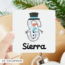 Personalized Christmas Gift Sticker Labels | Set of 12 or 20