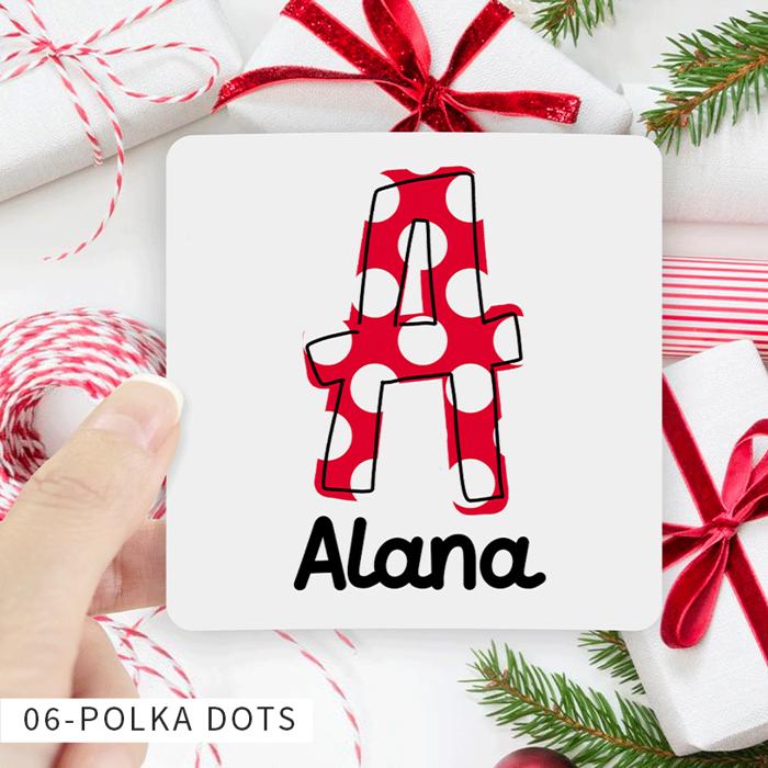 Personalized Christmas Gift Sticker Labels | Set of 12 or 20