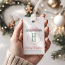  Family Crest Personalized Christmas Gift Tags | Preppy Christmas Tags | Grand Millennial Christmas