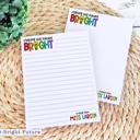  Personalized Teacher Notepad  | Back to School Teacher Appreciation Gift