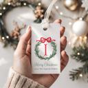  Family Crest Personalized Christmas Gift Tags | Preppy Christmas Tags | Grand Millennial Christmas