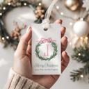  Family Crest Personalized Christmas Gift Tags | Preppy Christmas Tags | Grand Millennial Christmas