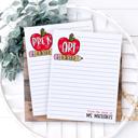  Personalized Teacher Notepad | Back to School Teacher Appreciation Gift