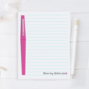  Personalized Teacher Notepad | Flair Pen Notepad | Back to School Teacher Appreciation Gift