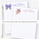  Personalized Teacher Note Cards Set of 12 | Teacher Appreciation Gift
