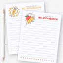  Personalized Teacher Notepad | Back to School Teacher Appreciation Gift