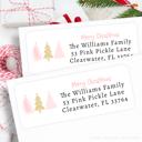  Christmas Address Labels | Personalized Return Address Stickers | Set of 30