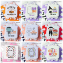  Personalized Halloween Stickers | Set of 12 | Kids Halloween Party Favor Stickers