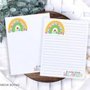  Personalized Teacher Notepad | School Rainbow Notepad | Back to School Teacher Appreciation Gift