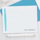  Personalized Teacher Note Cards Set of 12 | Flair Pen Stationery | Teacher Appreciation Gift
