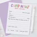  Personalized Summer Camp Note Cards | Camp Stationery | Set of 12