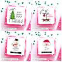  Personalized Christmas Gift Sticker Labels | Set of 12