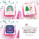  Personalized Christmas Gift Sticker Labels | Set of 12