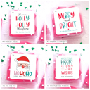  Personalized Christmas Gift Sticker Labels | Set of 12