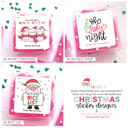  Personalized Christmas Gift Sticker Labels | Set of 12