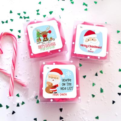 Personalized Christmas Gift Sticker Labels | Set of 12