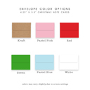  Personalized Kids Coloring Thank You Note Cards | Set of 12