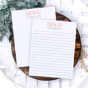  Personalized Trendy Notepad