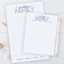  Personalized Family Name Notepad 