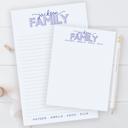  Personalized Family Name Notepad 