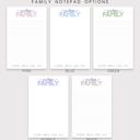  Personalized Family Name Notepad 