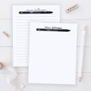  Personalized Teacher Notepad | Gel Pen Notepad | Back to School | Last Day of School | Teacher Appreciation Gift
