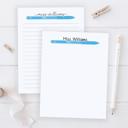  Personalized Teacher Notepad | Gel Pen Notepad | Back to School | Last Day of School | Teacher Appreciation Gift