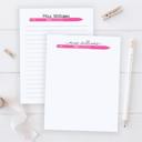  Personalized Teacher Notepad | Gel Pen Notepad | Back to School | Last Day of School | Teacher Appreciation Gift