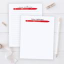  Personalized Teacher Notepad | Gel Pen Notepad | Back to School | Last Day of School | Teacher Appreciation Gift