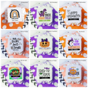  Personalized Halloween Stickers | Set of 12 | Kids Halloween Party Favor Stickers