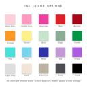  Personalized Heart Note Card Stationery | Set of 12