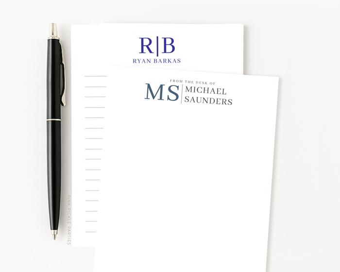 Personalized Notepads for Men | Professional Notepad | Father’s Day Gift | Office Notepad