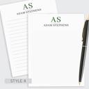  Personalized Notepads for Men | Professional Notepad | Father’s Day Gift | Office Notepad