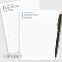  Personalized Notepads for Men | Professional Notepad | Father’s Day Gift | Office Notepad
