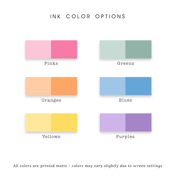 Personalized Two Tone Notepad