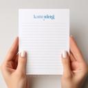  Personalized Two Tone Notepad