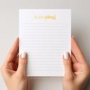  Personalized Two Tone Notepad