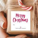  Modern To From Personalized Hanukkah Gift Sticker Labels | Set of 12
