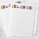  Personalized Teacher Notepad  | Back to School Teacher Appreciation Gift