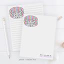  Personalized Teacher Notepad | Friendship Bracelet Teacher Notepad | Back to School Teacher Appreciation Gift