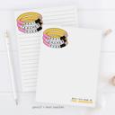  Personalized Teacher Notepad | Friendship Bracelet Teacher Notepad | Back to School Teacher Appreciation Gift