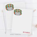  Personalized Teacher Notepad | Friendship Bracelet Teacher Notepad | Back to School Teacher Appreciation Gift