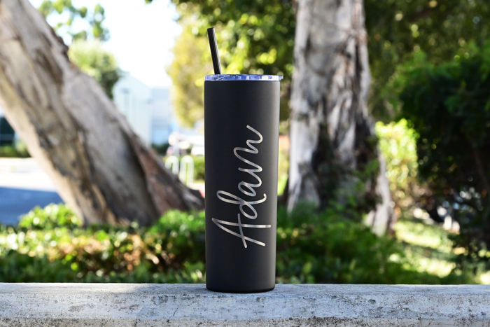 Personalized Signature Stainless Steel Tumbler Gift