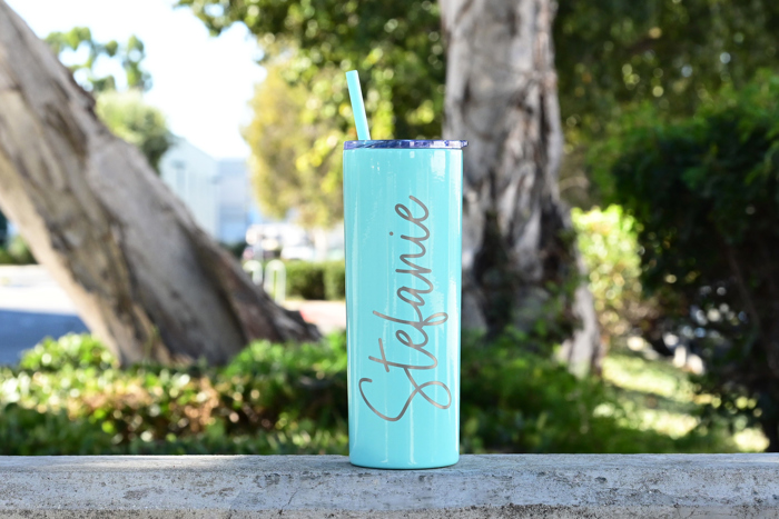 Personalized Signature Stainless Steel Tumbler Gift