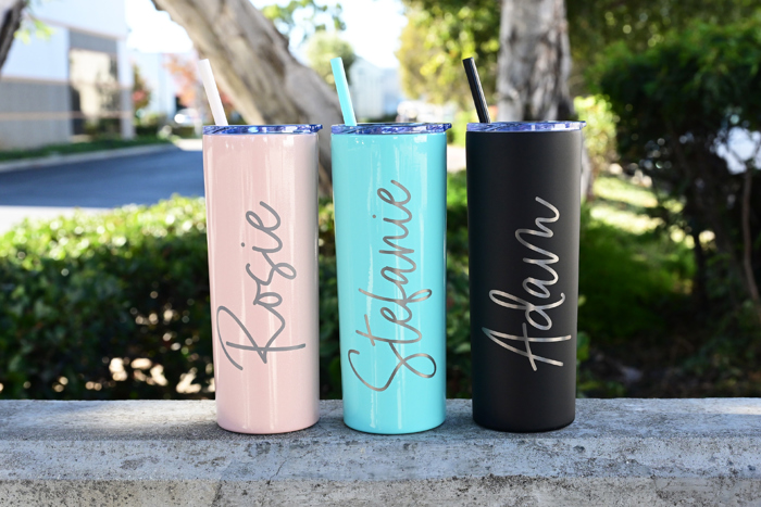 Personalized Signature Stainless Steel Tumbler Gift