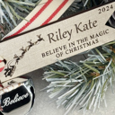  Believe in the Magic of Christmas Personalized Tag with Bell
