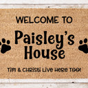  Personalized Welcome Dog Doormat