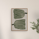 12 x 16 inches The Miuus Studio - Abstract Tulips  Poster without frame