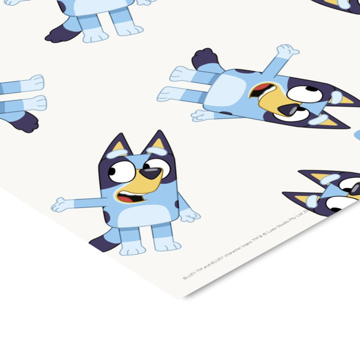Bluey - Bluey Pattern  Poster without frame