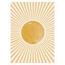 20 x 28 inches THE MIUUS STUDIO - Boho Sun  Poster without frame